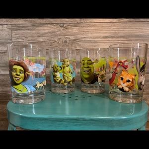 2007 McDonald’s Shrek the Third Set of glasses